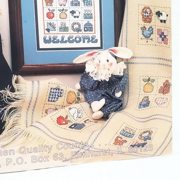 Simply Country Cross Stitch Pattern Leaflet BK42 Graph-it Arts - Picture 4 of 6